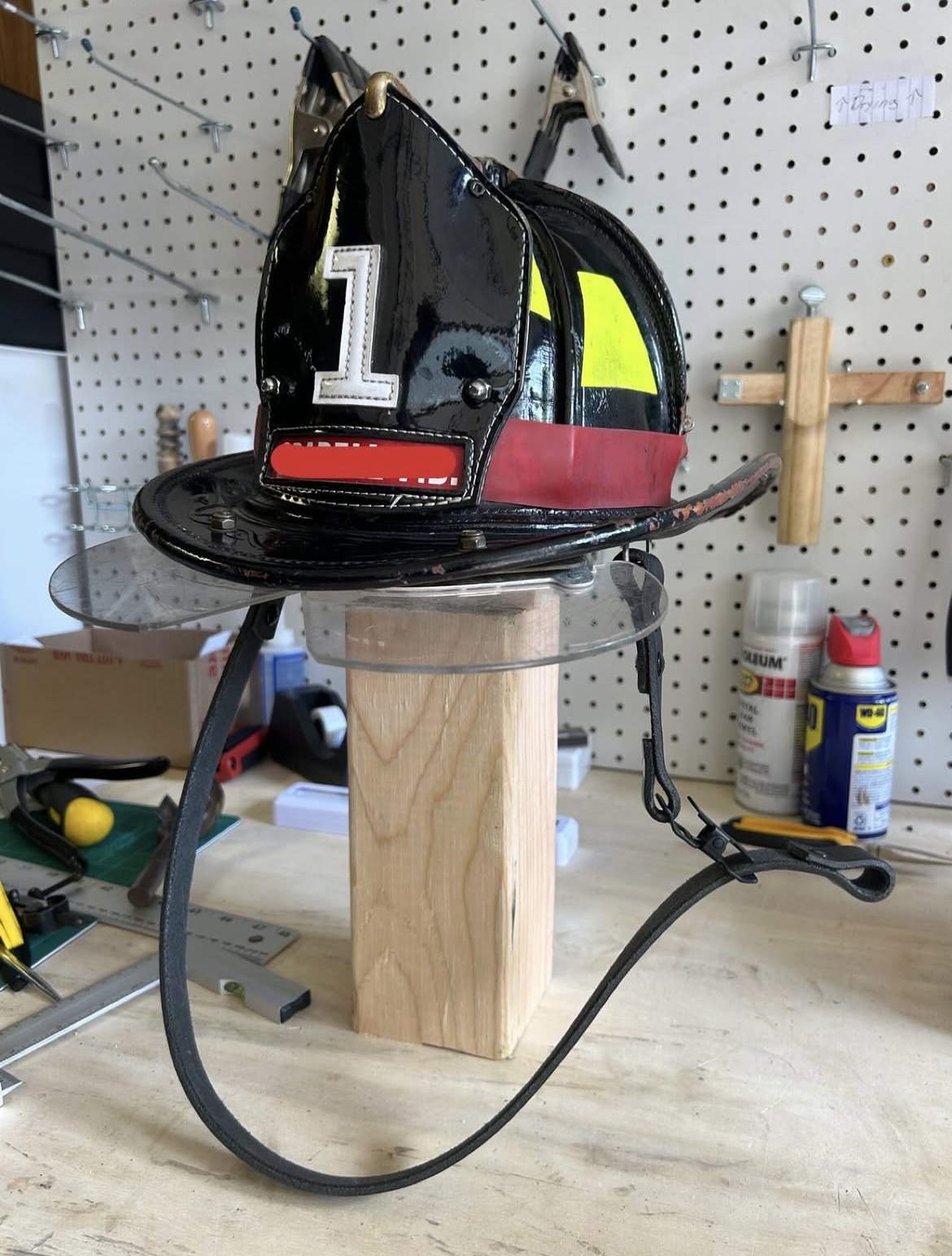 Leather Helmet Strap